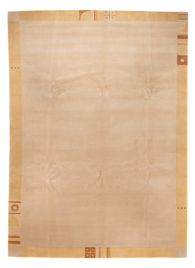 Nepal Teppich 238x338cm - Wollteppich - beige