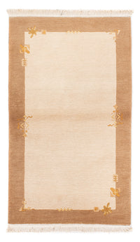 Nepal Teppich 91x157cm - Wollteppich - beige – product image