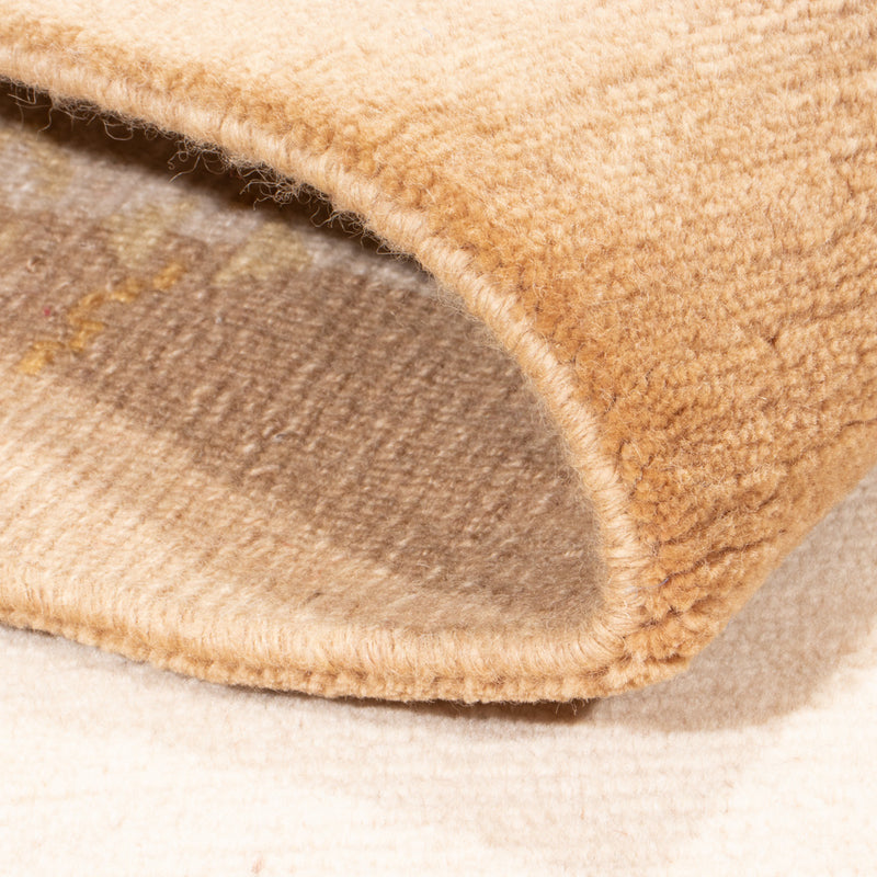Nepal Teppich 91x157cm - Wollteppich - beige