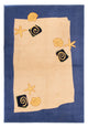 Moderner Teppich 160x230cm - Designerteppich - beige