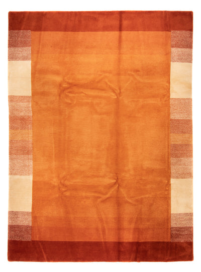 Nepal Teppich 248x350cm - Wollteppich - terrakotta