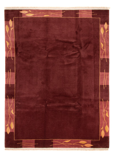 Nepal Teppich 252x352cm - Wollteppich - braun