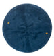 Gabbeh Teppich Indus 190x190cm - Wollteppich - blau