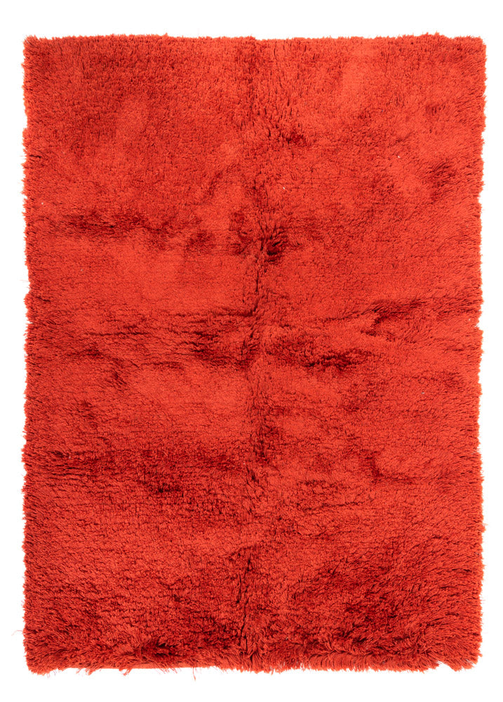 Shaggy Teppich 160x230cm - rot