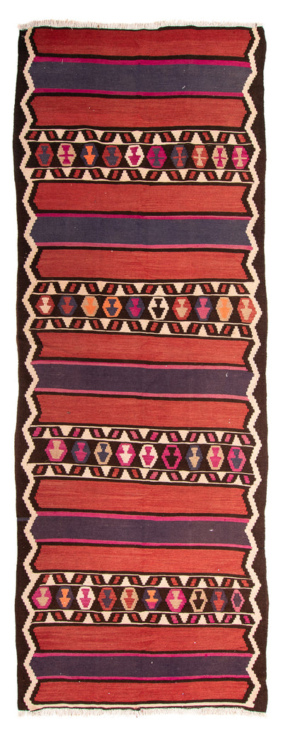 Kelim Teppich Old 140x380cm - mehrfarbig