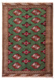 Turkaman Teppich 99x143cm - Orientteppich - grün