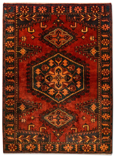 Wiss Teppich 113x157cm - Perserteppich - rost