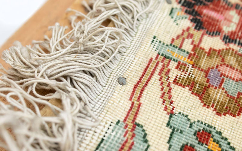 Bild-Teppich 58x71cm - Orientteppich - mehrfarbig