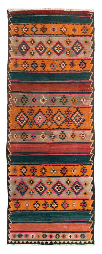 Kelim Teppich Old 145x370cm - mehrfarbig