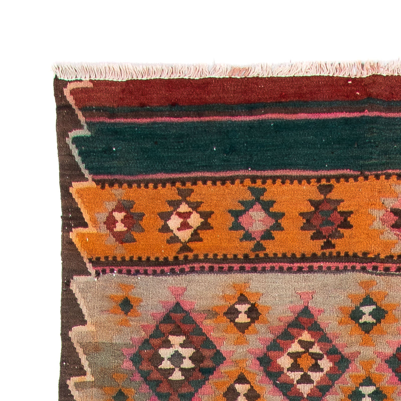 Kelim Teppich Old 145x370cm - mehrfarbig