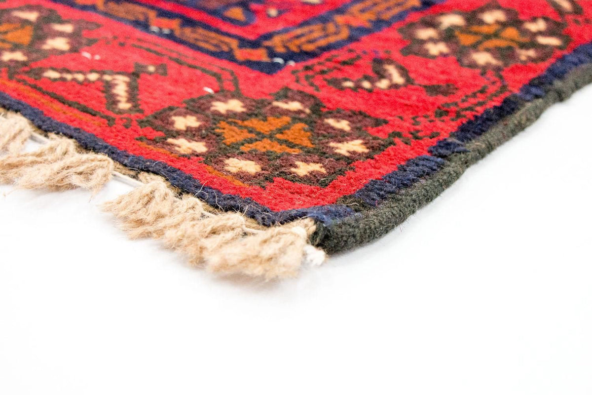 Belutsch Teppich 74x130cm - Orientteppich - rot