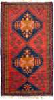 Belutsch Teppich 74x129cm - Orientteppich - rot