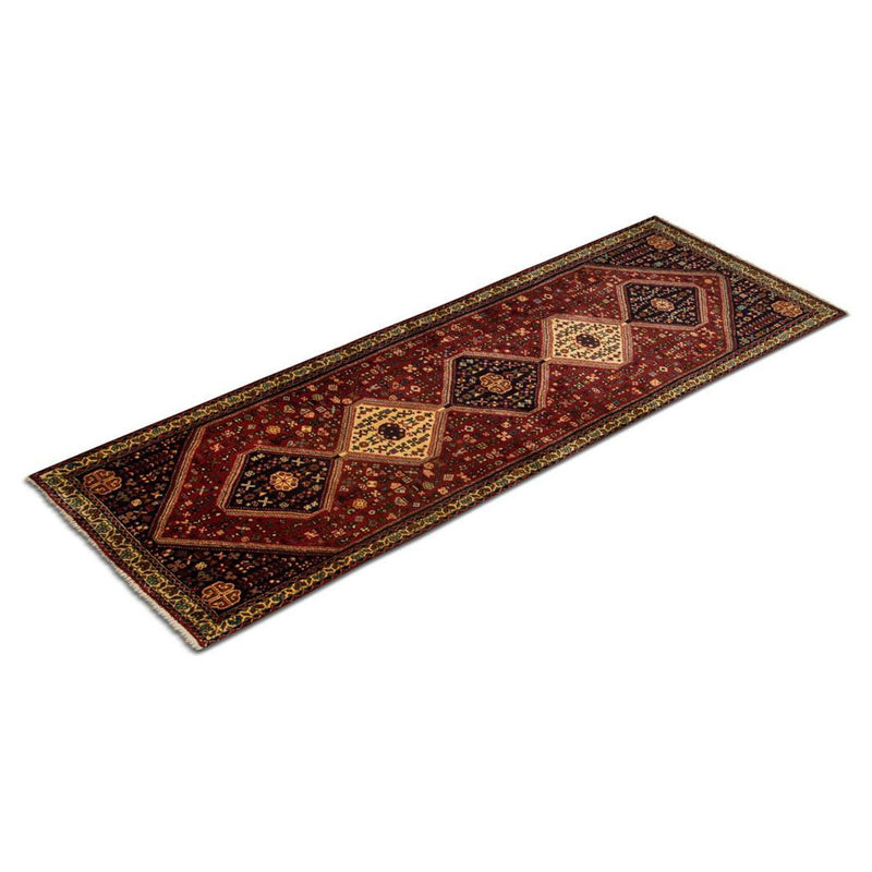 Abadeh Teppich 92x278cm - Perserteppich - rot