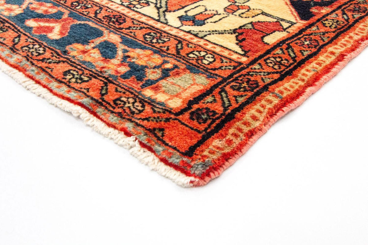 Nahavand Teppich 90x127cm - Perserteppich - mehrfarbig