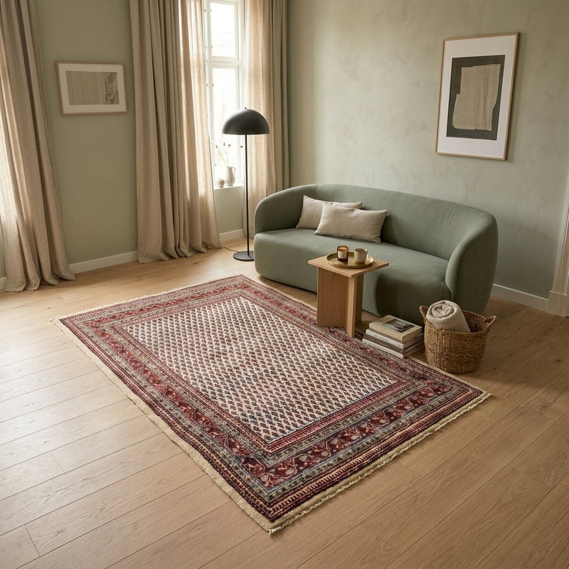 Mir Teppich 162x267cm - Perserteppich - beige