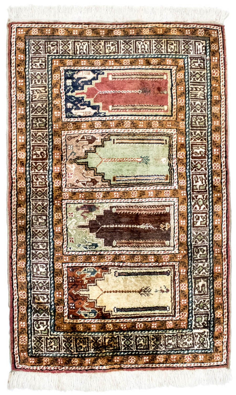 Kayseri Teppich 66x104cm - Orientteppich - mehrfarbig