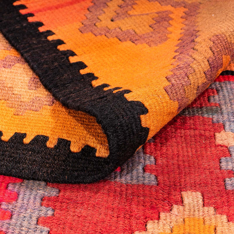 Kelim Teppich Old 140x325cm - mehrfarbig