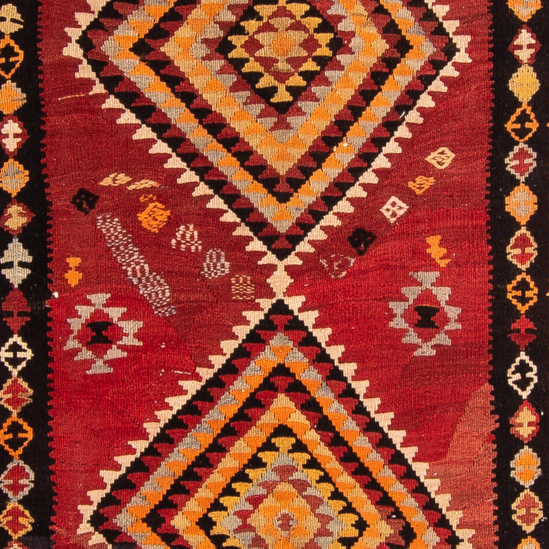 Kelim Teppich Old 125x320cm - mehrfarbig