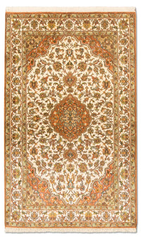 Kaschmir Seide Teppich 90x157cm - Orientteppich - beige – product image