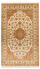 Kaschmir Seide Teppich 90x157cm - Orientteppich - beige