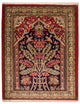 Ghom Teppich 82x108cm - Perserteppich - blau