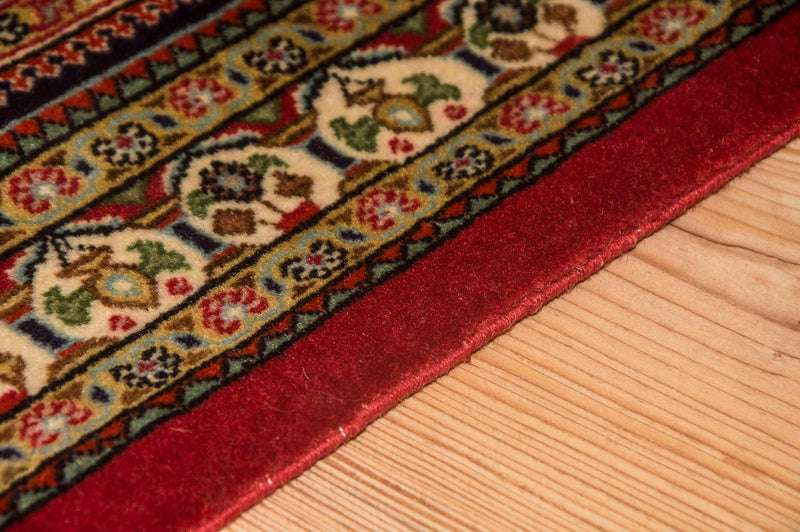 Ghom Teppich 82x108cm - Perserteppich - blau