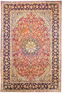 Najafabad Teppich 289x424cm - Perserteppich - rot – product image