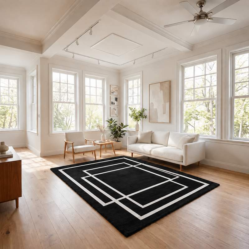Designer Teppich Minimalistic Motis
