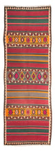 Kelim Teppich Old 142x400cm - mehrfarbig