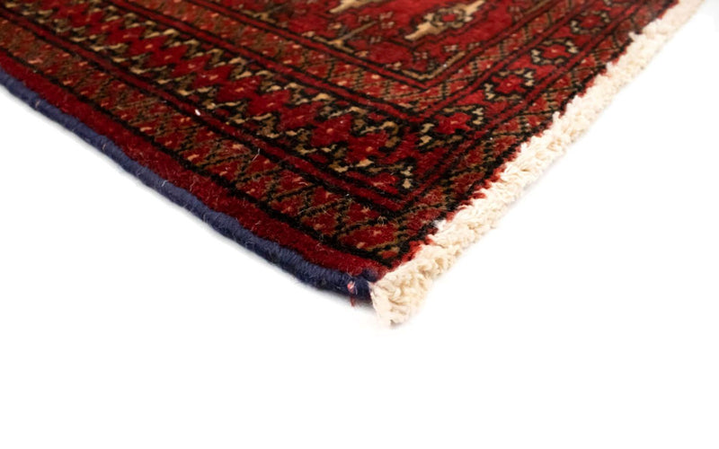 Turkaman Teppich 50x100cm - Orientteppich - rot