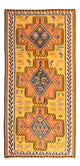 Kelim Teppich Old 147x280cm - mehrfarbig