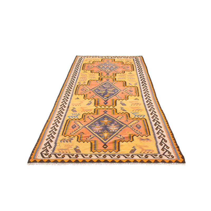 Kelim Teppich Old 147x280cm - mehrfarbig