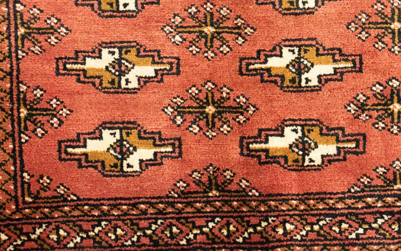 Turkaman Teppich 60x130cm - Orientteppich - rost