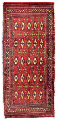 Turkaman Teppich 60x130cm - Orientteppich - rot – product image