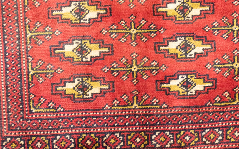 Turkaman Teppich 60x130cm - Orientteppich - rot