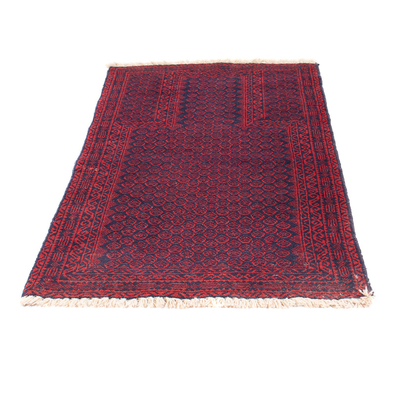 Belutsch Teppich 76x140cm - Orientteppich - blau