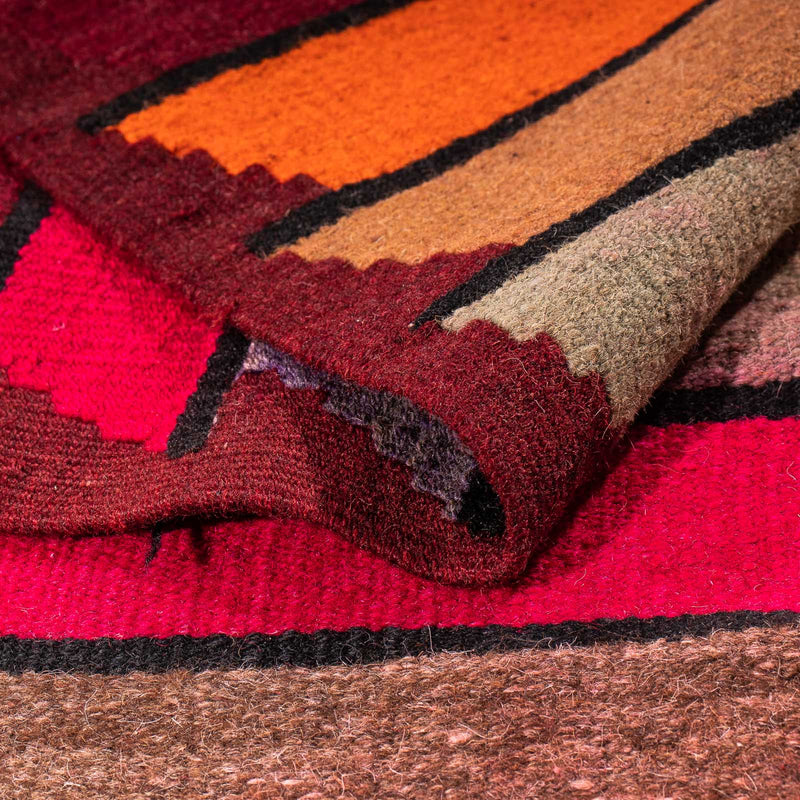 Kelim Teppich Old 125x355cm - mehrfarbig