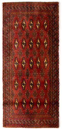 Turkaman Teppich 60x130cm - Orientteppich - rost – product image
