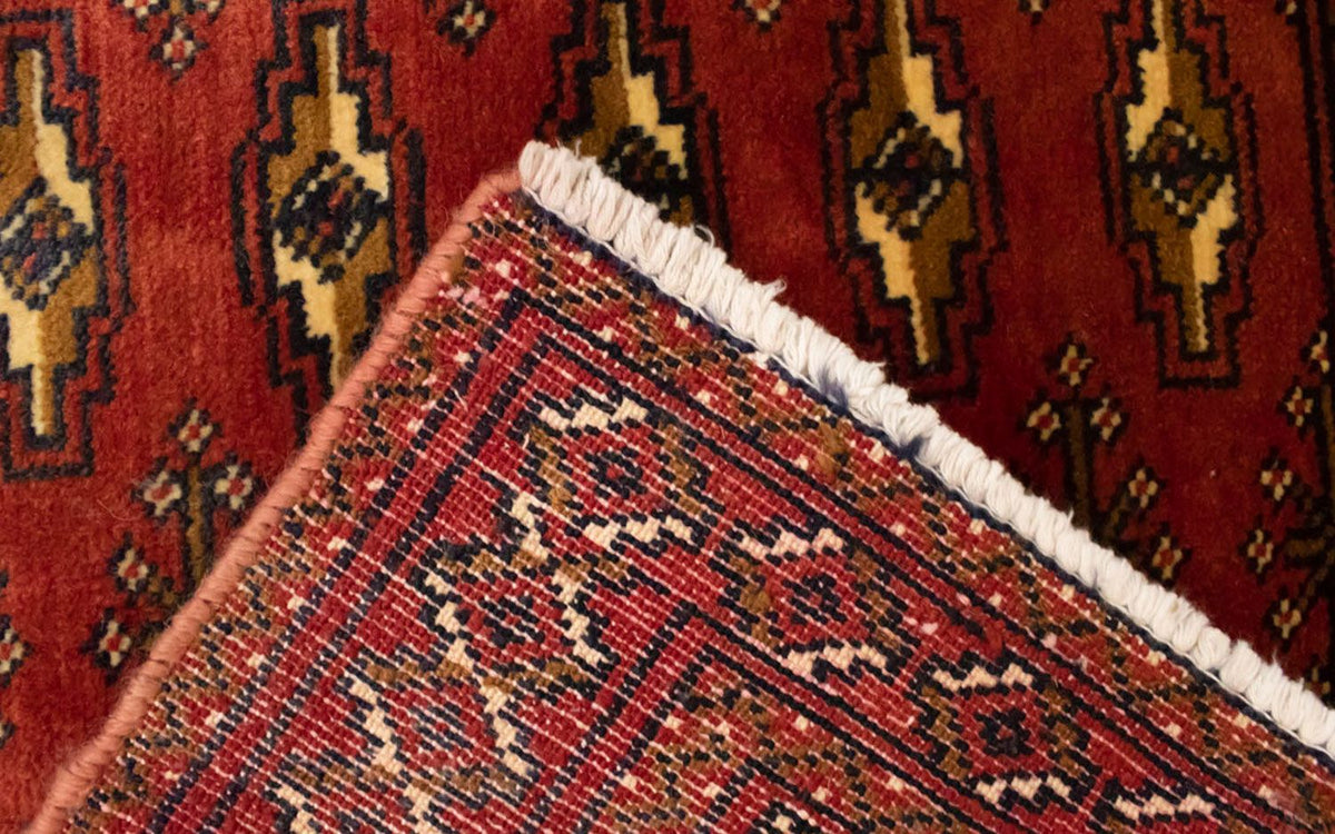 Turkaman Teppich 60x130cm - Orientteppich - rost