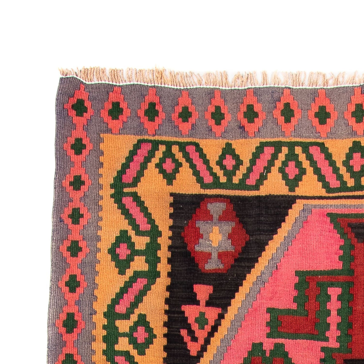 Kelim Teppich Old 150x340cm - mehrfarbig
