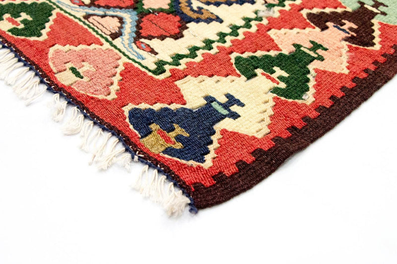 Kelim Fars Teppich 105x143cm - mehrfarbig