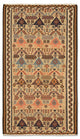 Kelim Teppich Old 108x195cm - beige