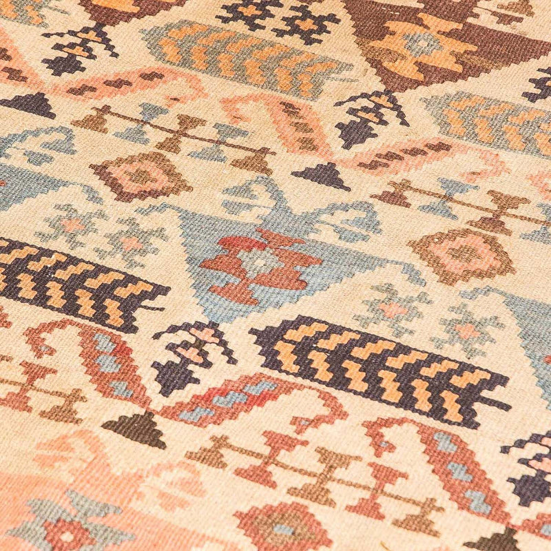 Kelim Teppich Old 108x195cm - beige