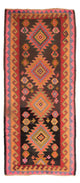 Kelim Teppich Old 155x330cm - mehrfarbig