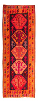 Kelim Teppich Old 140x360cm - mehrfarbig