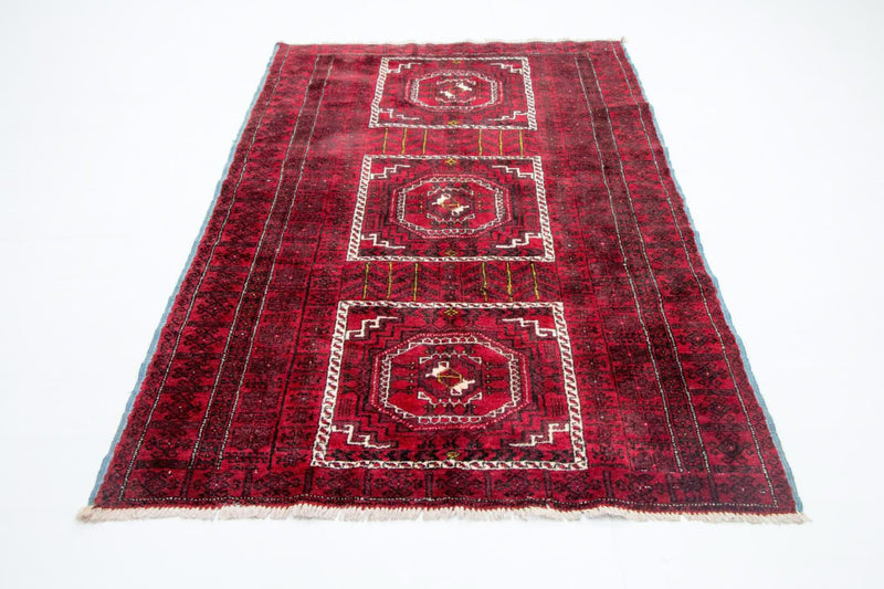 Belutsch Teppich 130x270cm - Orientteppich - rot