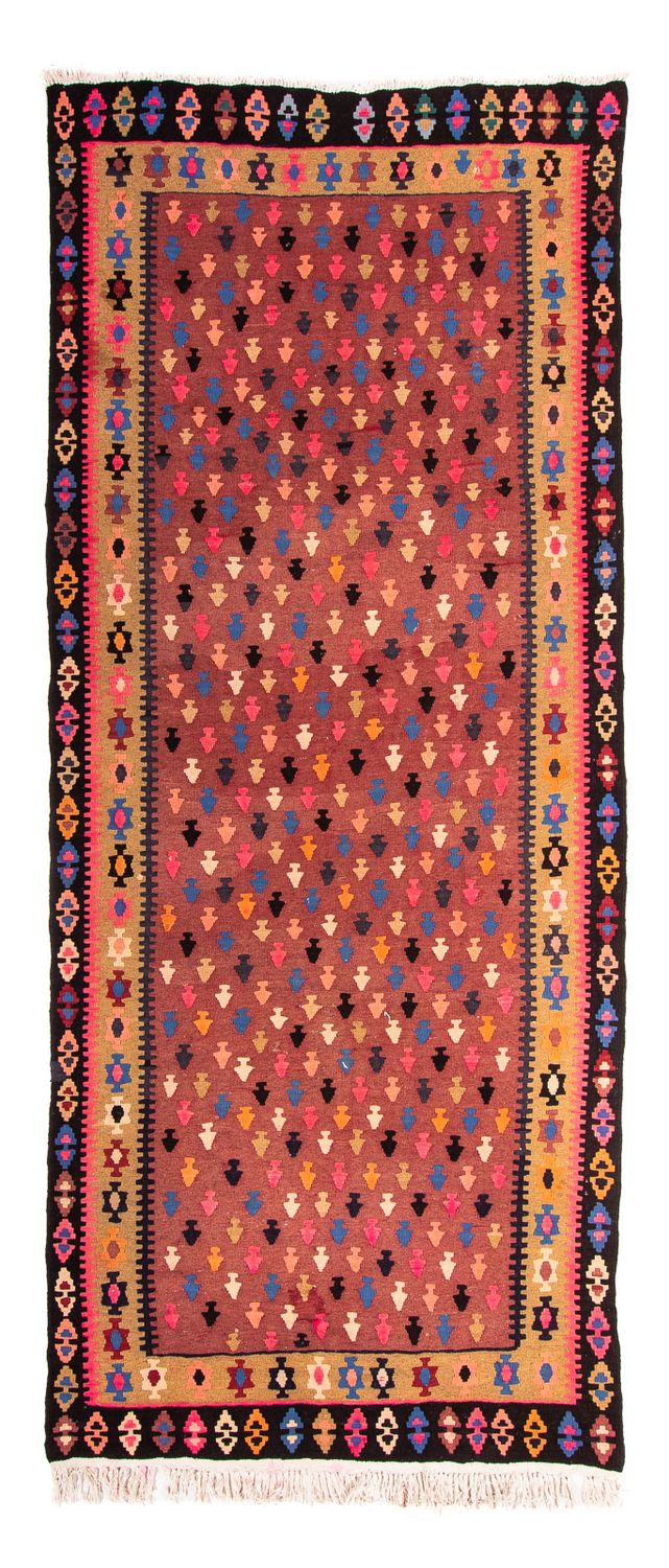 Kelim Teppich Old 145x330cm - mehrfarbig
