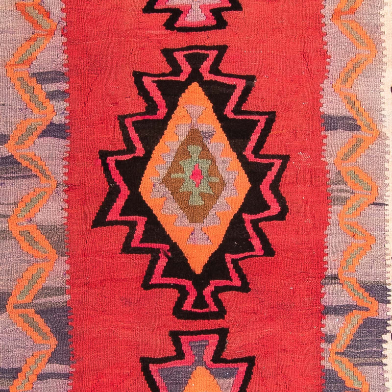 Kelim Teppich Old 142x280cm - mehrfarbig