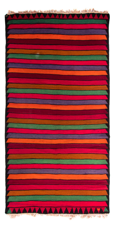 Kelim Teppich Old 185x350cm - mehrfarbig