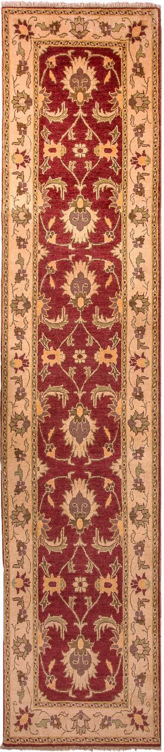 Ziegler Teppich 79x360cm - Orientteppich - rot